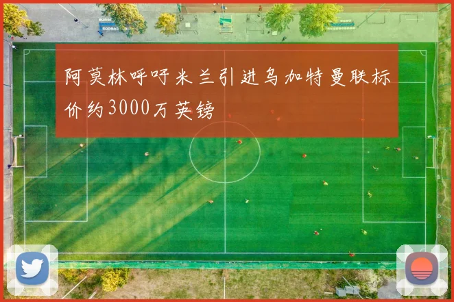 阿莫林呼吁米兰引进乌加特曼联标价约3000万英镑